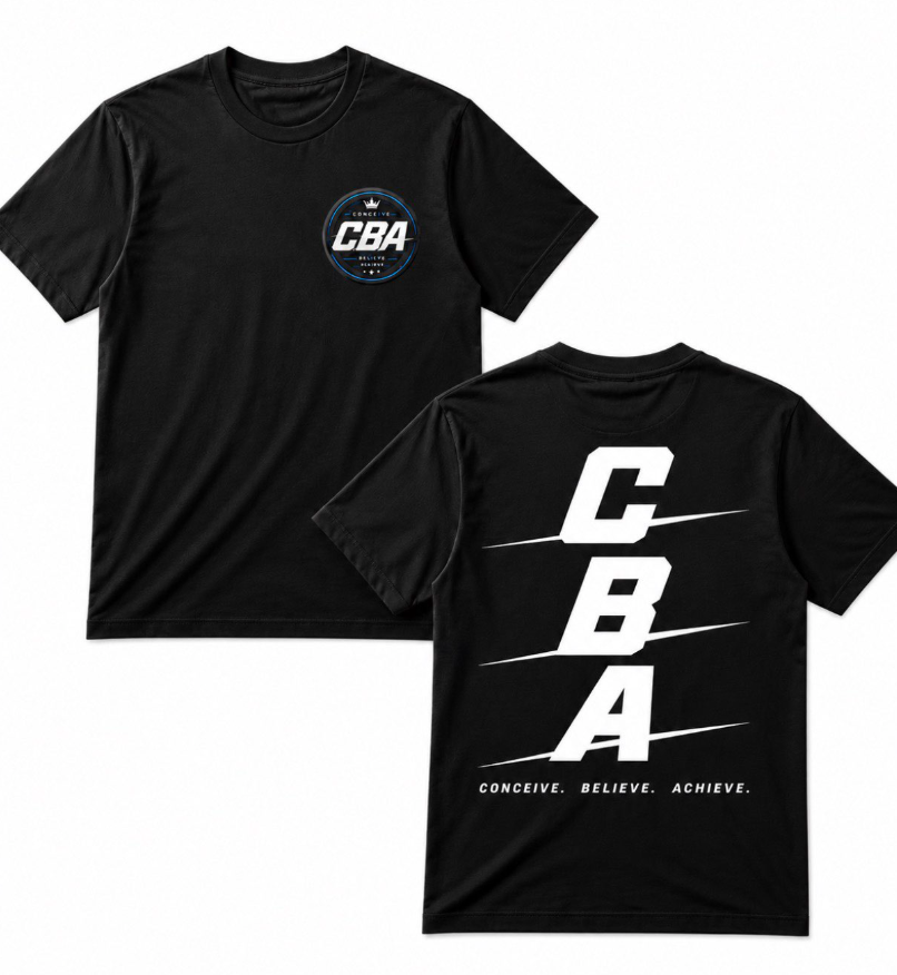 CBA Stacked Logo Tee