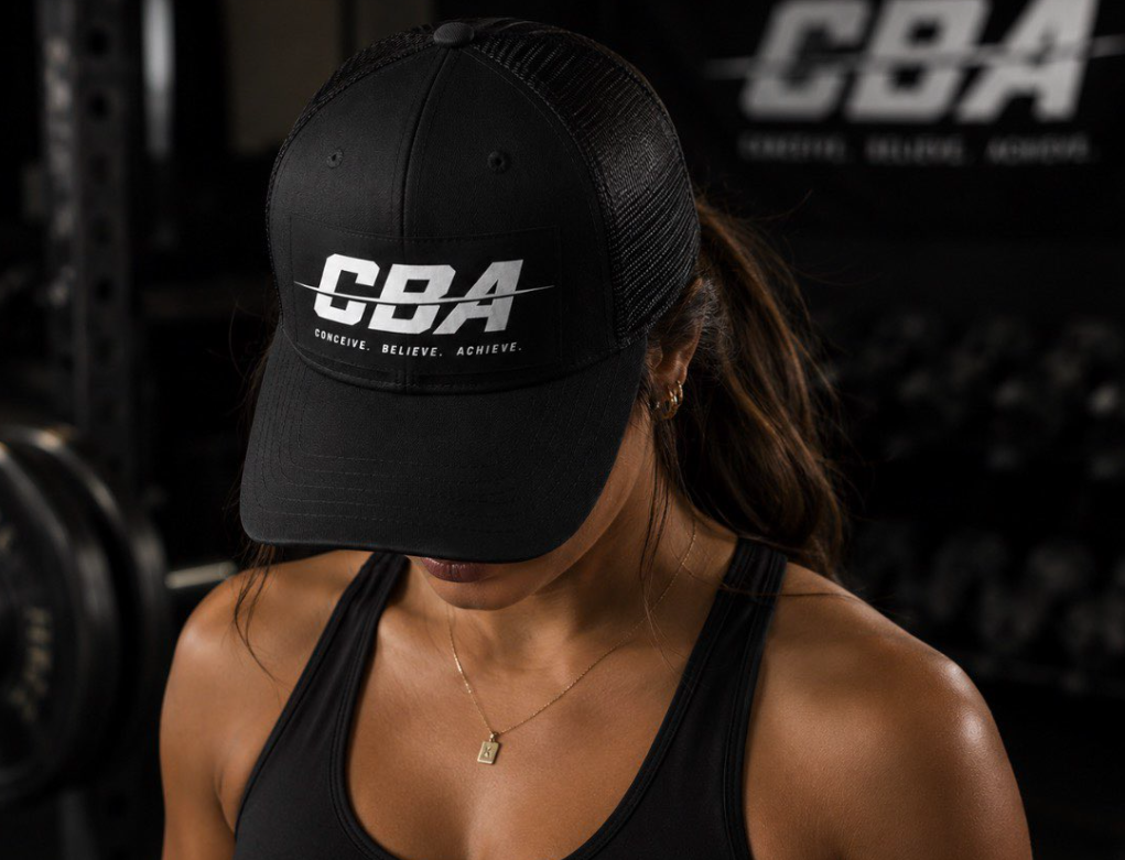 Trucker Hat Snapback - CBA "Conceive. Believe. Achieve." Retro Mesh Cap